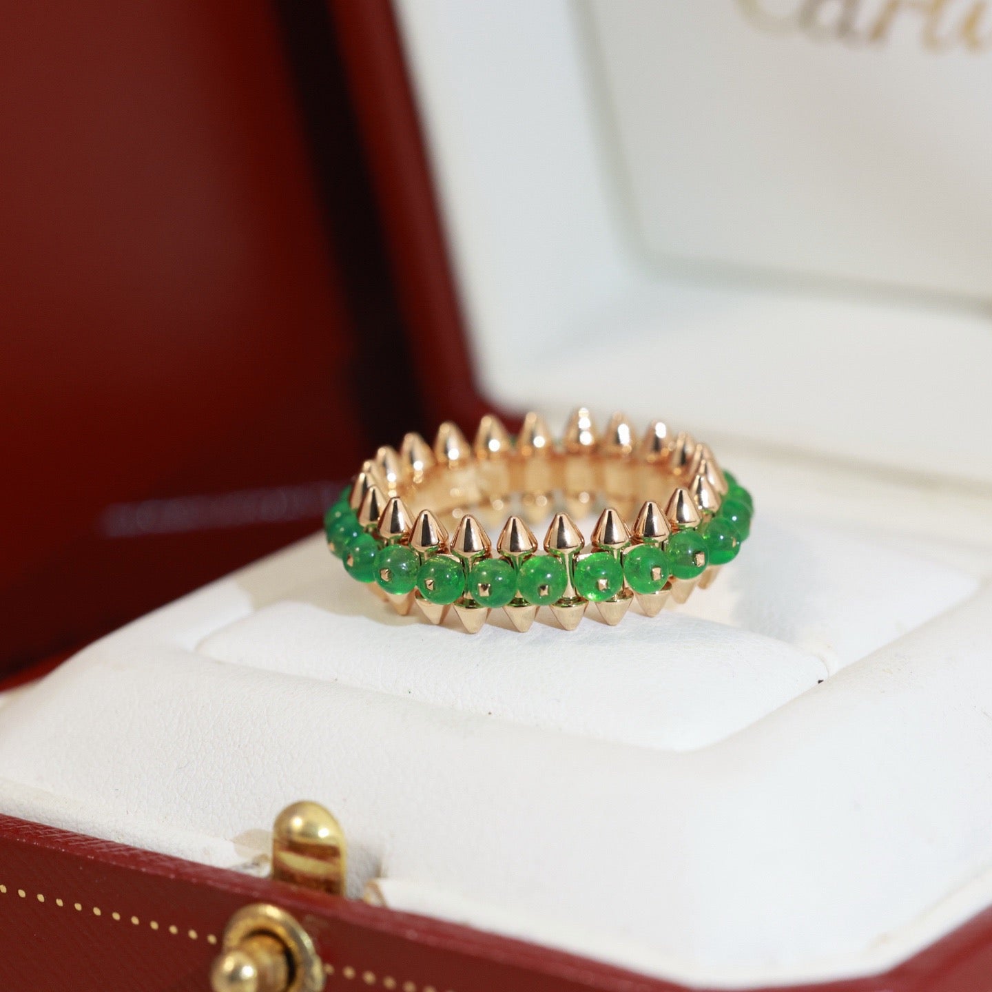 [NOBLE AURA] CLASH 7.9MM AGATE CHALCEDONY RING