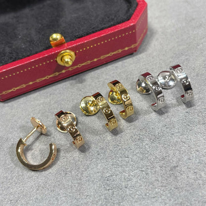 [NOBLE AURA] LOVE EARRINGS 2.65 MM NO DIAMOND SMALL