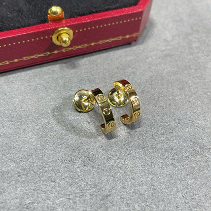 [NOBLE AURA] LOVE EARRINGS 2.65 MM NO DIAMOND SMALL