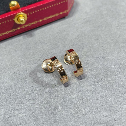 [NOBLE AURA] LOVE EARRINGS 2.65 MM NO DIAMOND SMALL