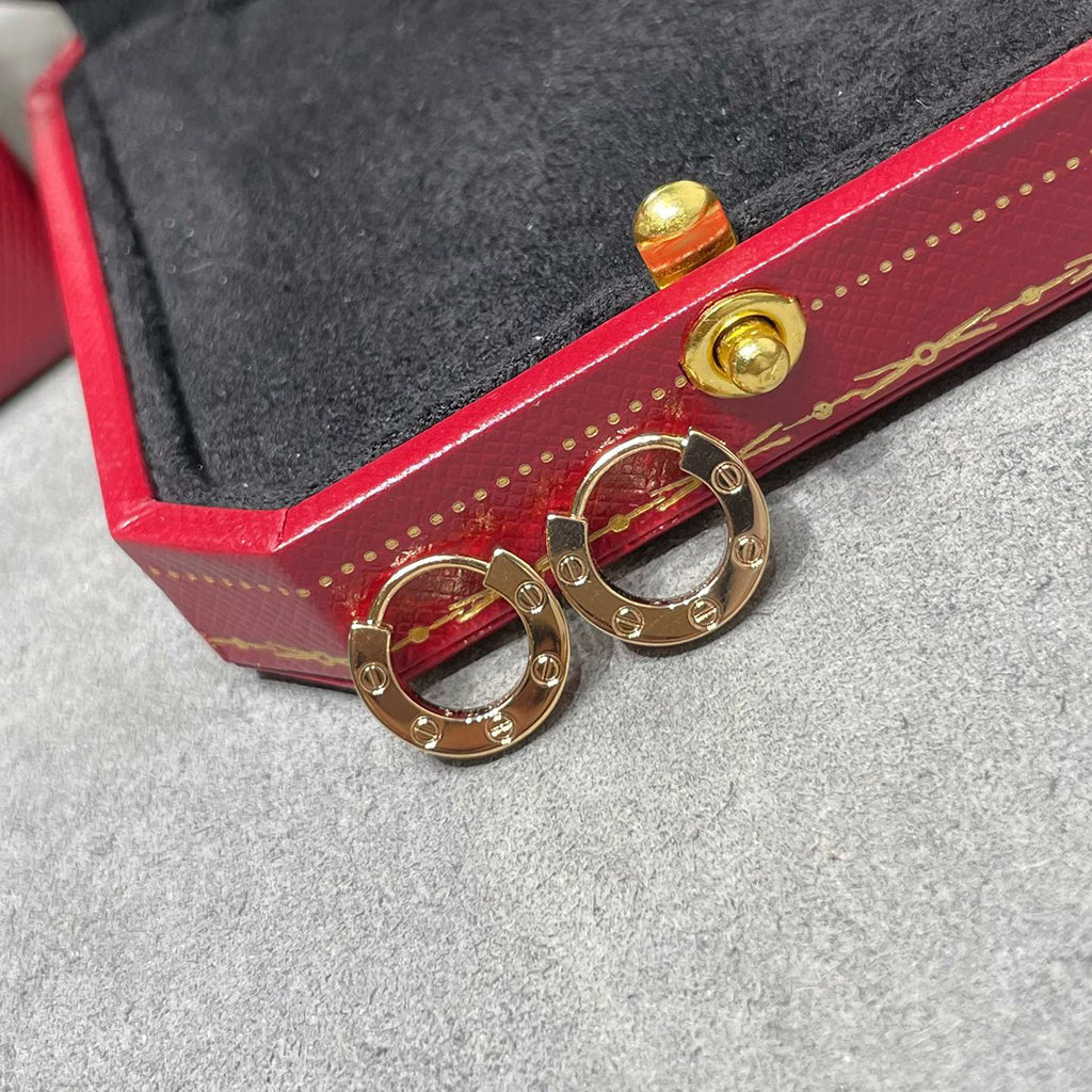[NOBLE AURA] LOVE MINI EARRINGS