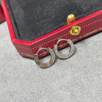 [NOBLE AURA] LOVE MINI EARRINGS