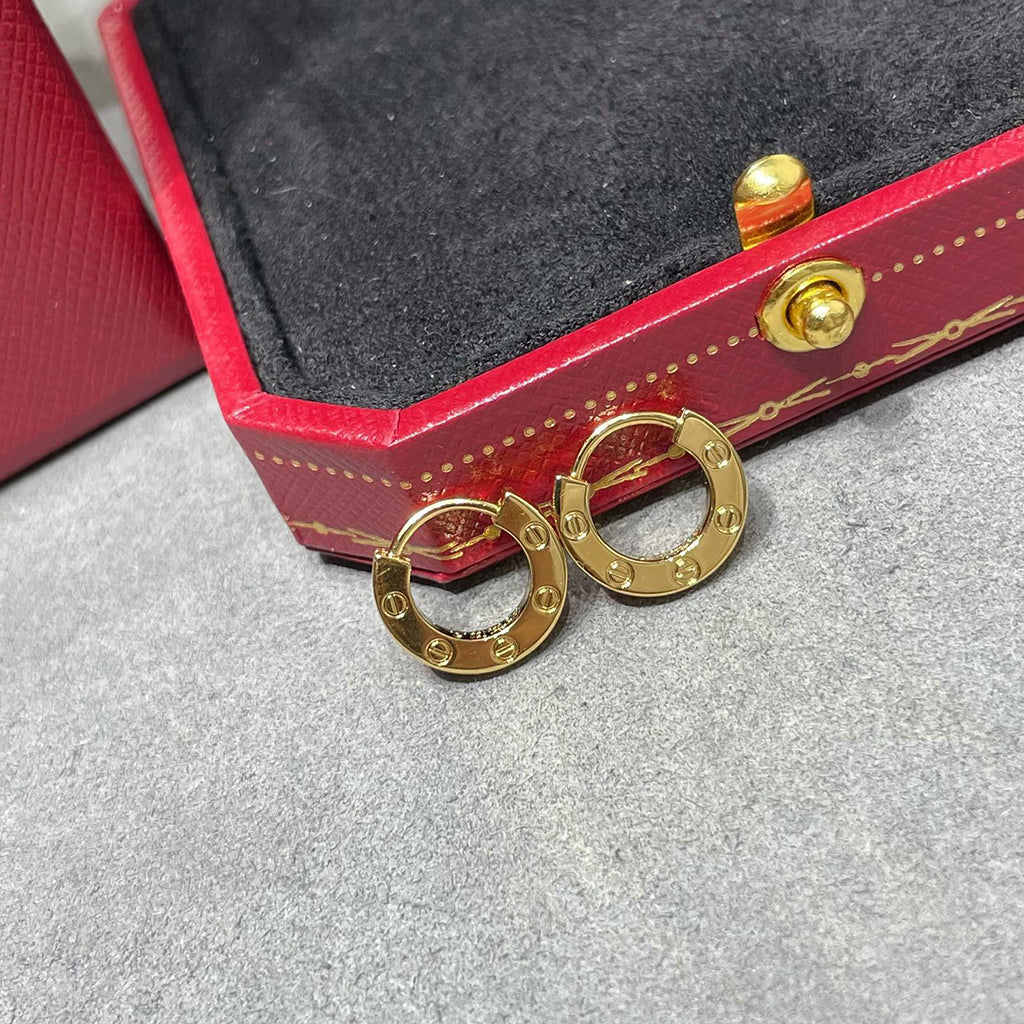 [NOBLE AURA] LOVE MINI EARRINGS