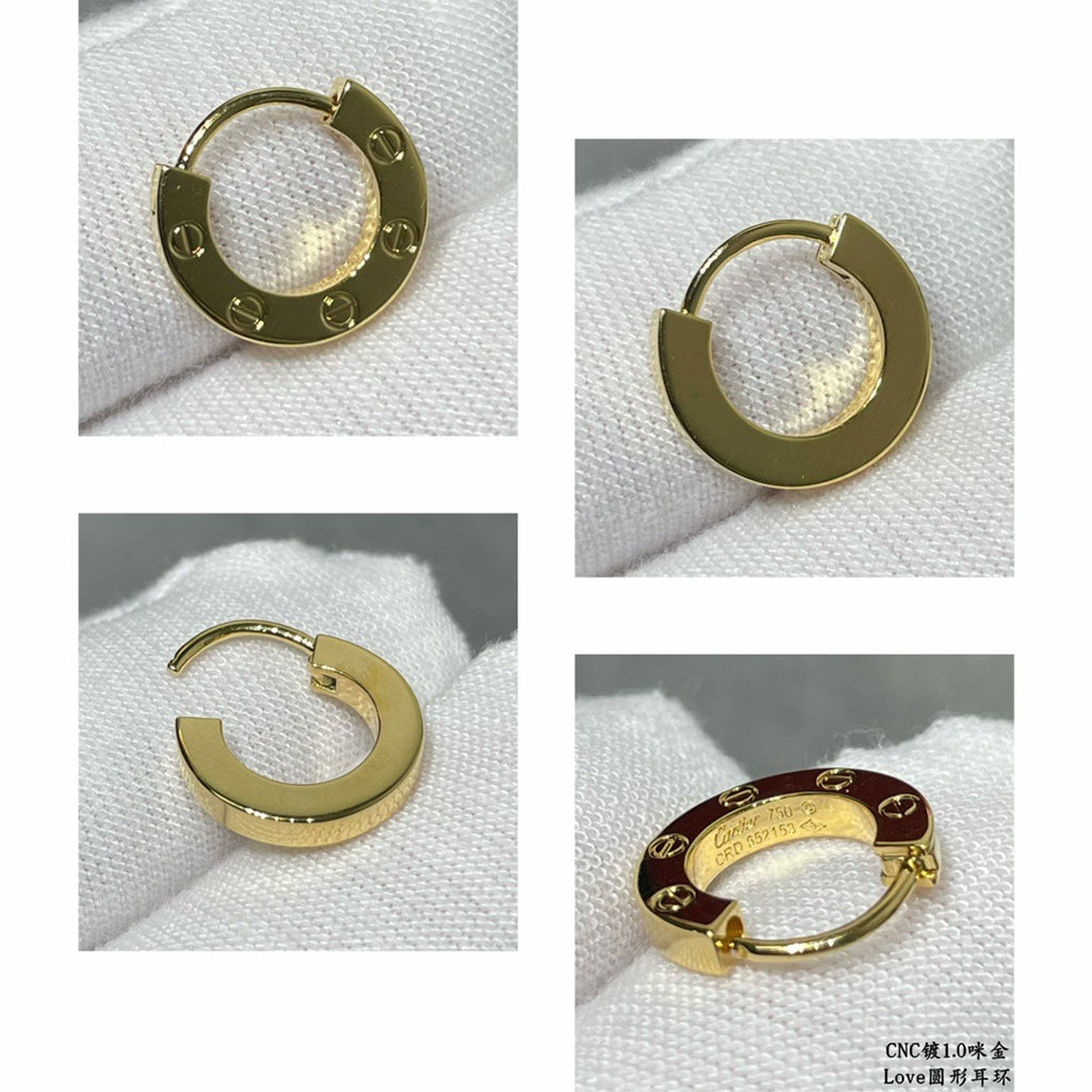 [NOBLE AURA] LOVE MINI EARRINGS