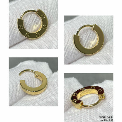 [NOBLE AURA] LOVE MINI EARRINGS