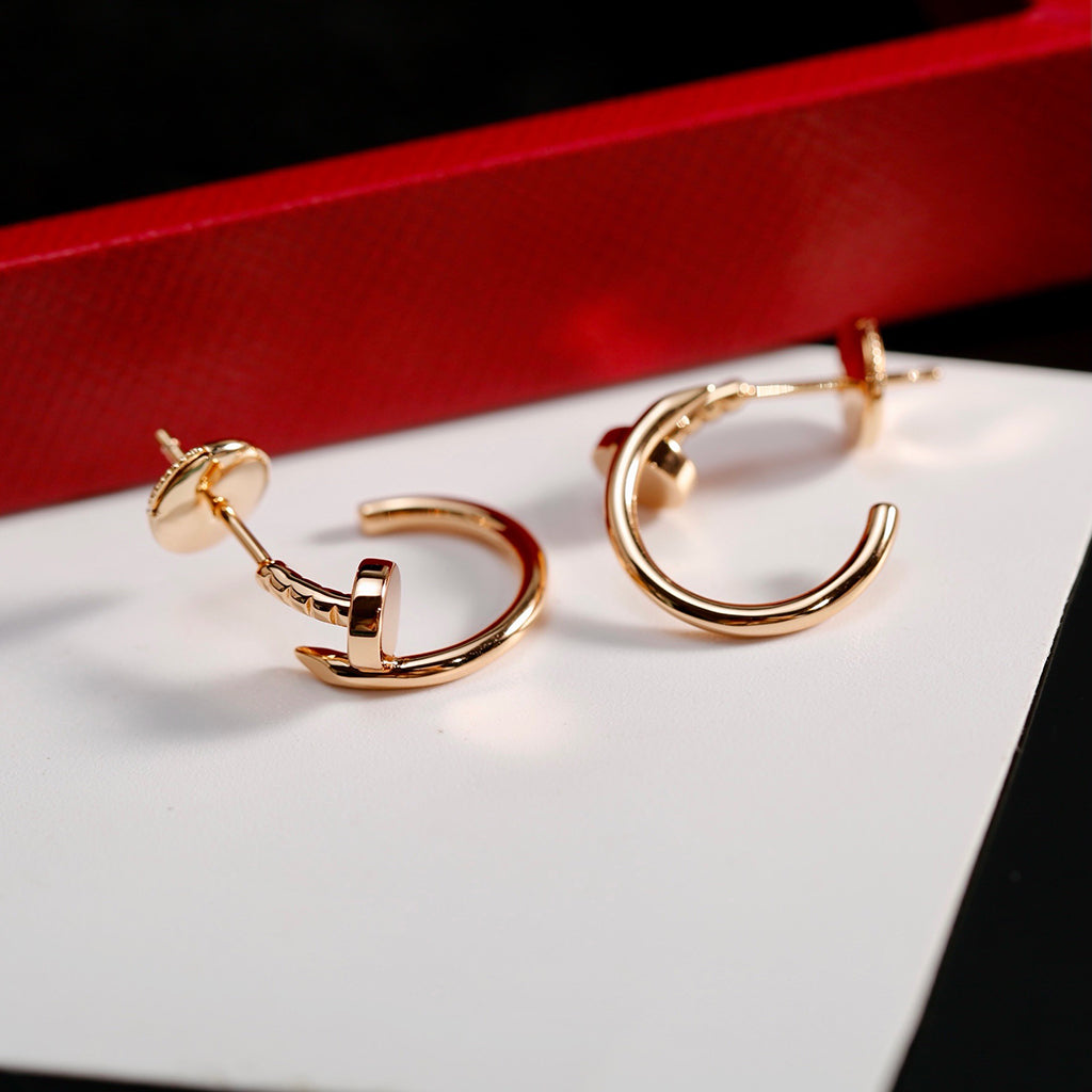 [NOBLE AURA] JUSTE NO DIAMOND SMALL EARRINGS