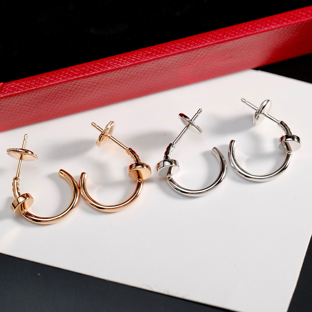 [NOBLE AURA] JUSTE NO DIAMOND SMALL EARRINGS