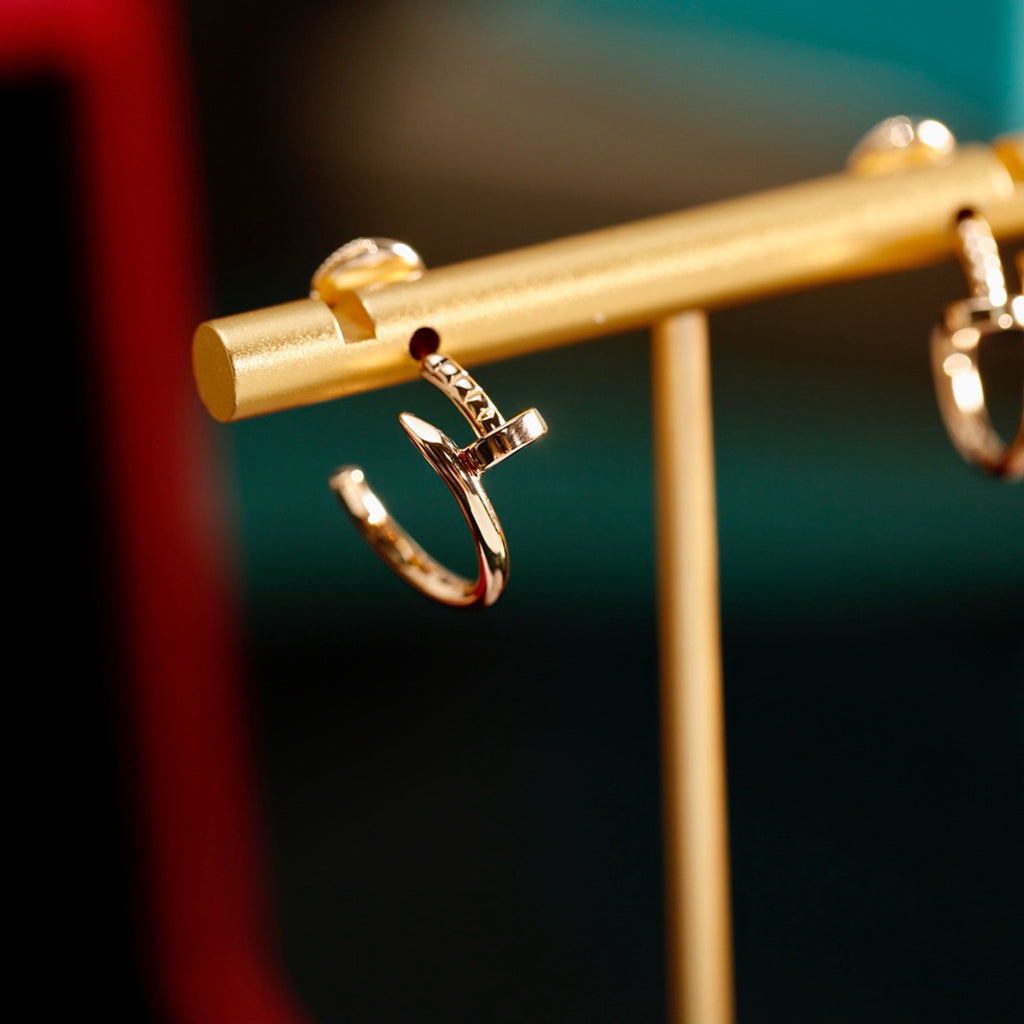 [NOBLE AURA] JUSTE NO DIAMOND SMALL EARRINGS