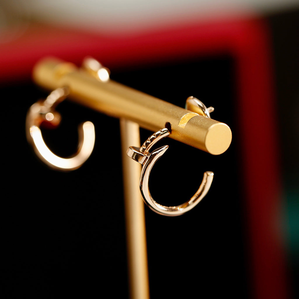 [NOBLE AURA] JUSTE NO DIAMOND SMALL EARRINGS