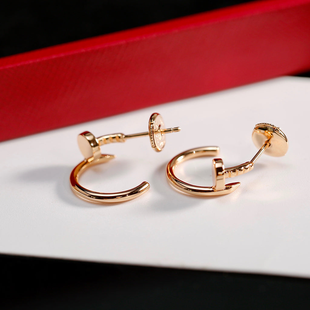 [NOBLE AURA] JUSTE NO DIAMOND SMALL EARRINGS