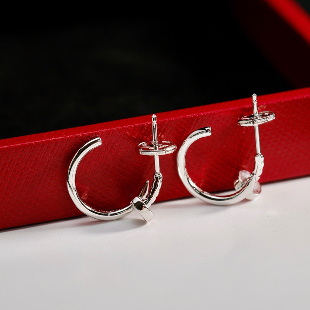 [NOBLE AURA] JUSTE NO DIAMOND SMALL EARRINGS