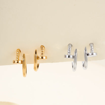 [NOBLE AURA] JUSTE NO DIAMOND MINI EARRINGS