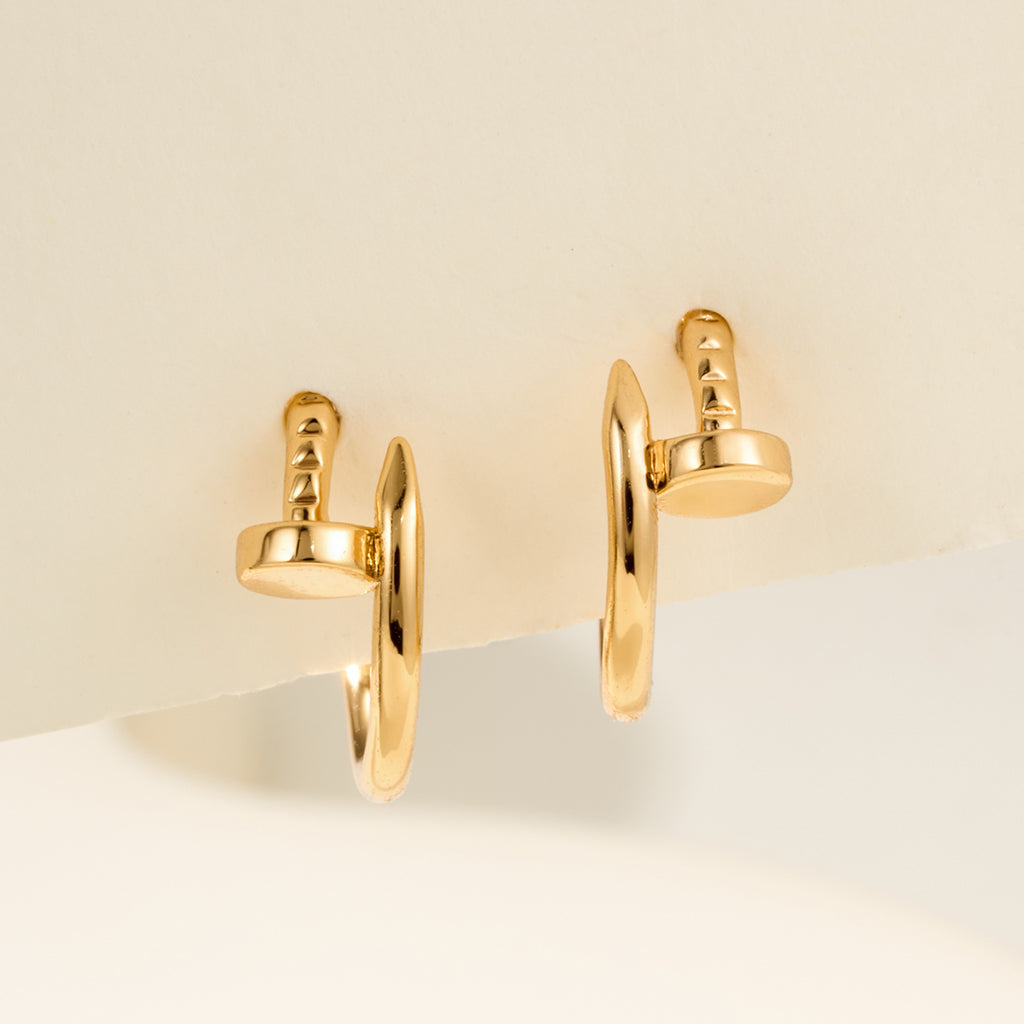 [NOBLE AURA] JUSTE NO DIAMOND MINI EARRINGS