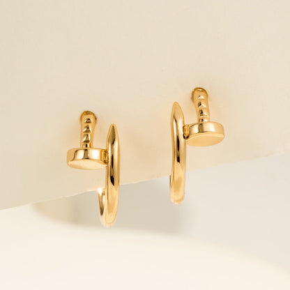 [NOBLE AURA] JUSTE NO DIAMOND MINI EARRINGS