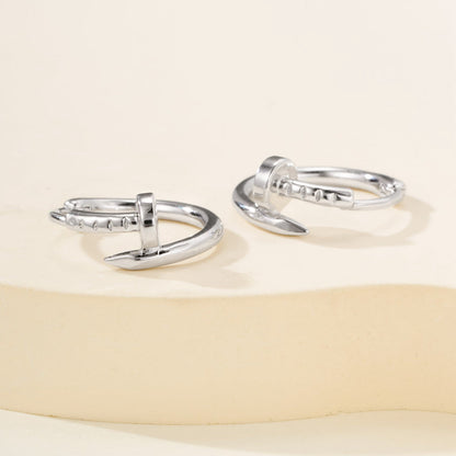 [NOBLE AURA] JUSTE NO DIAMOND MINI EARRINGS