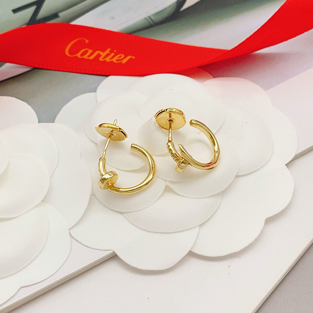 [NOBLE AURA] JUSTE NO DIAMOND MINI EARRINGS