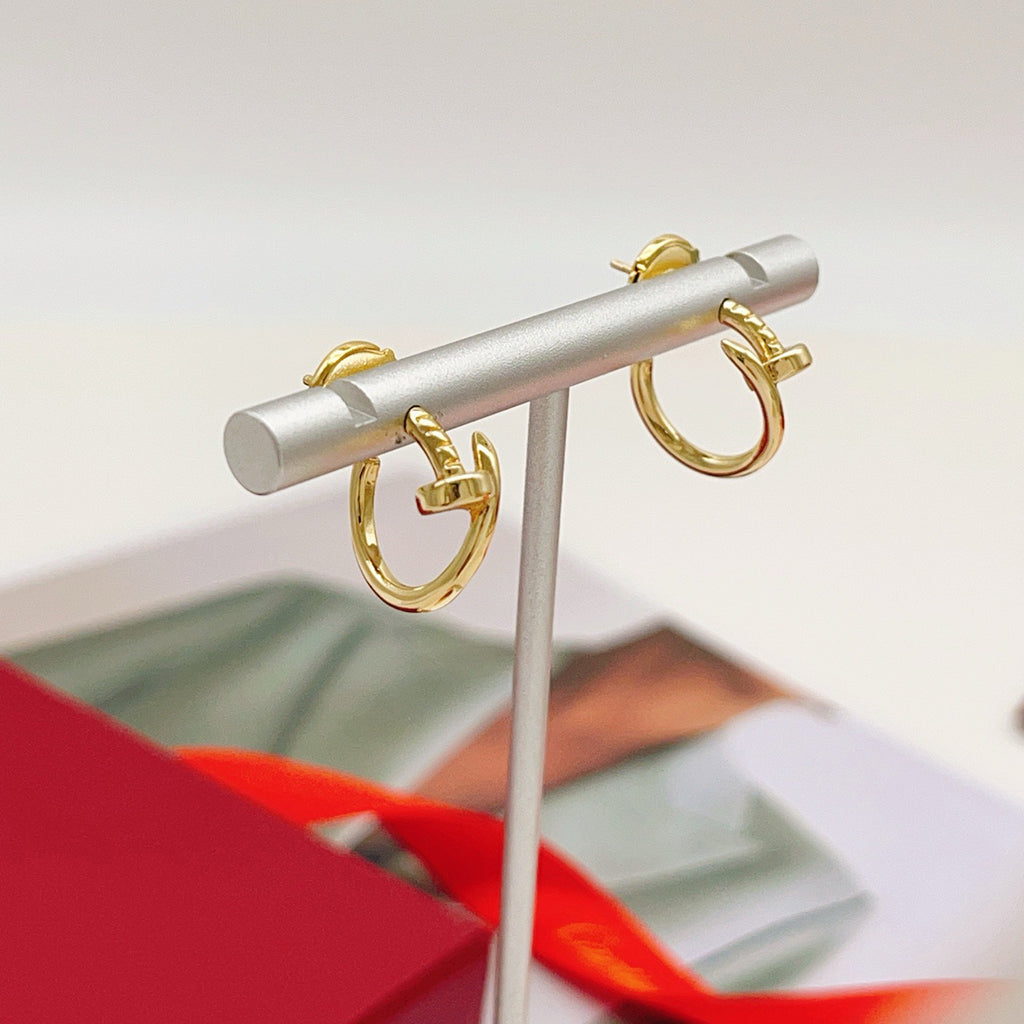 [NOBLE AURA] JUSTE NO DIAMOND MINI EARRINGS