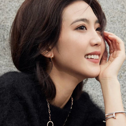 [NOBLE AURA] JUSTE NO DIAMOND MINI EARRINGS