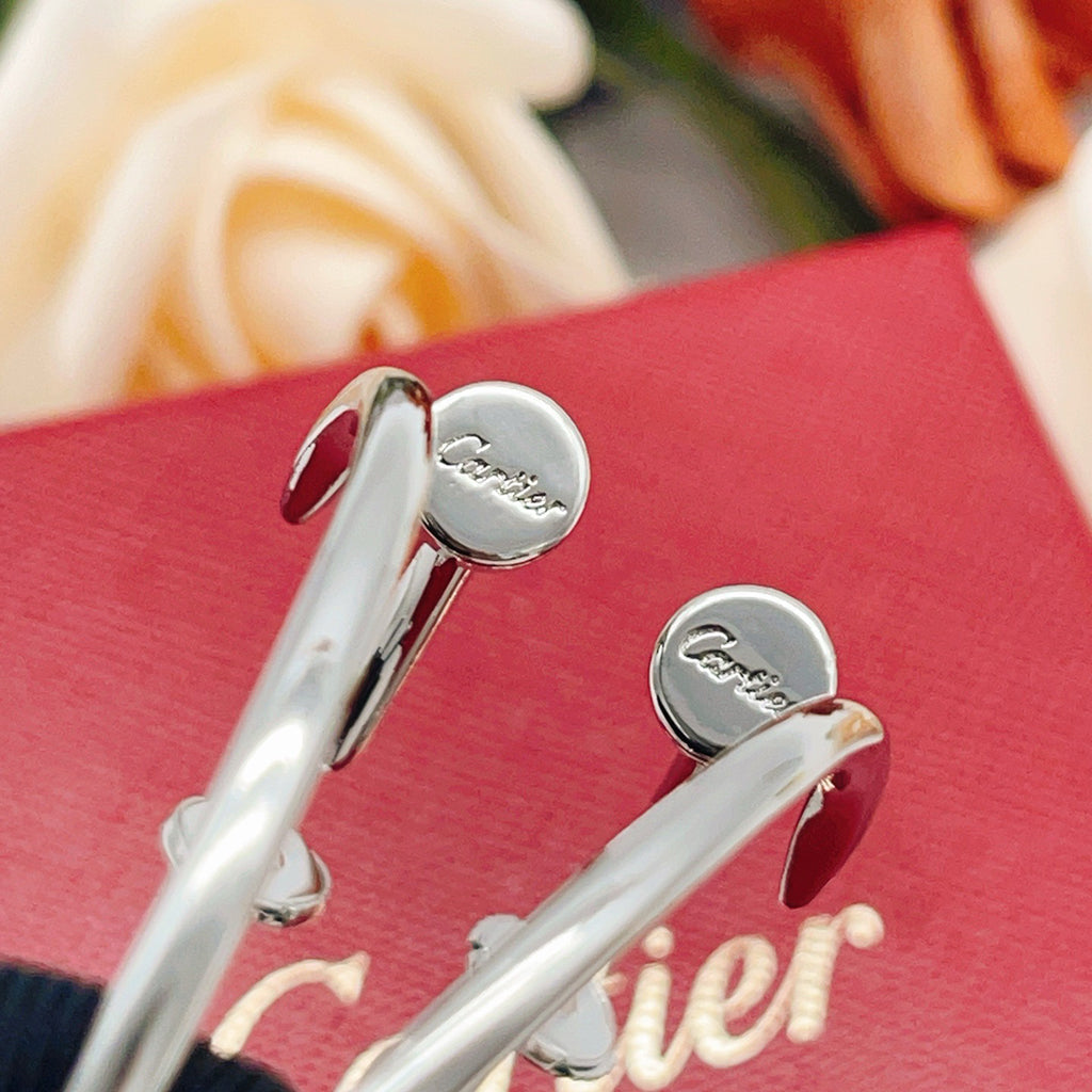 [NOBLE AURA] JUSTE NO DIAMOND LARGE EARRINGS