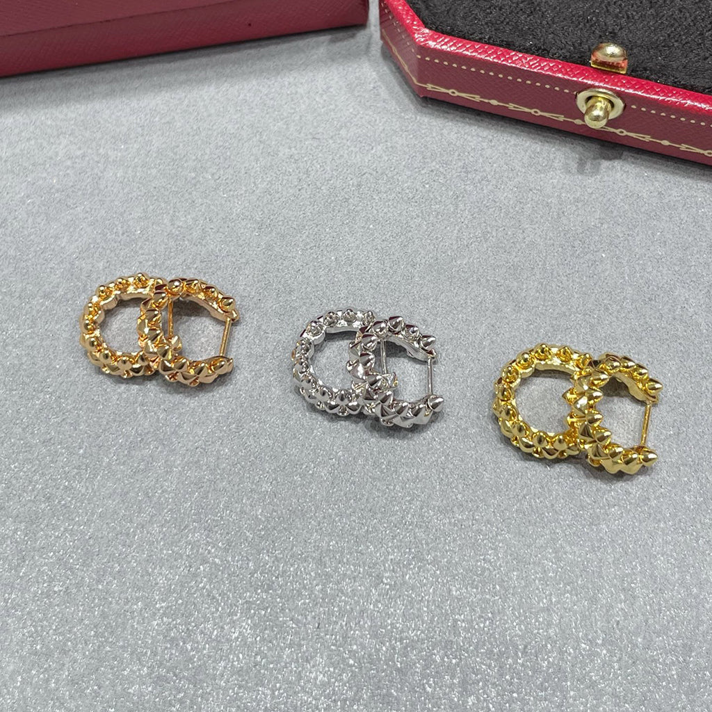[NOBLE AURA] CLASH MINI HOOP EARRINGS
