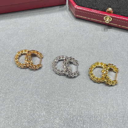 [NOBLE AURA] CLASH MINI HOOP EARRINGS