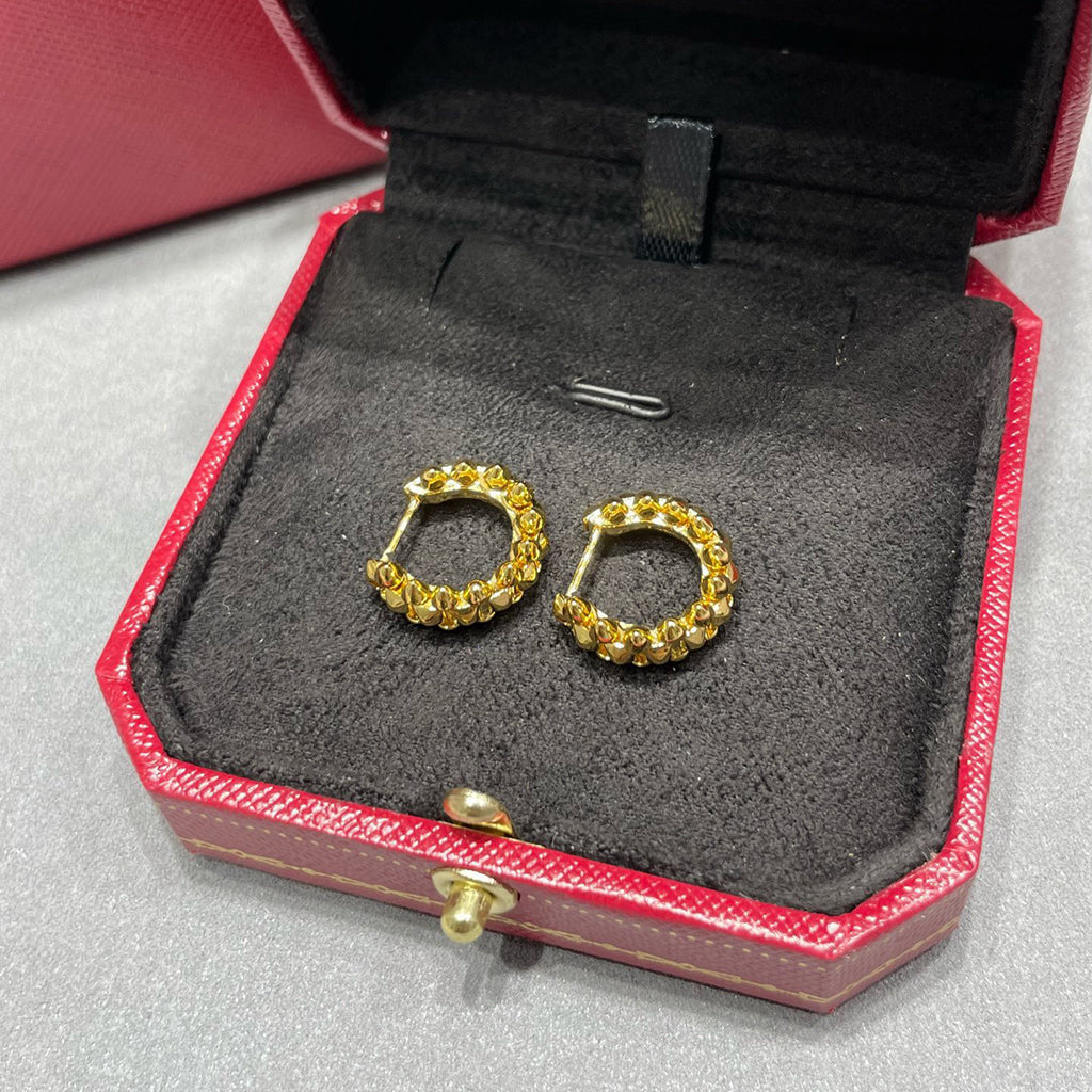 [NOBLE AURA] CLASH MINI HOOP EARRINGS