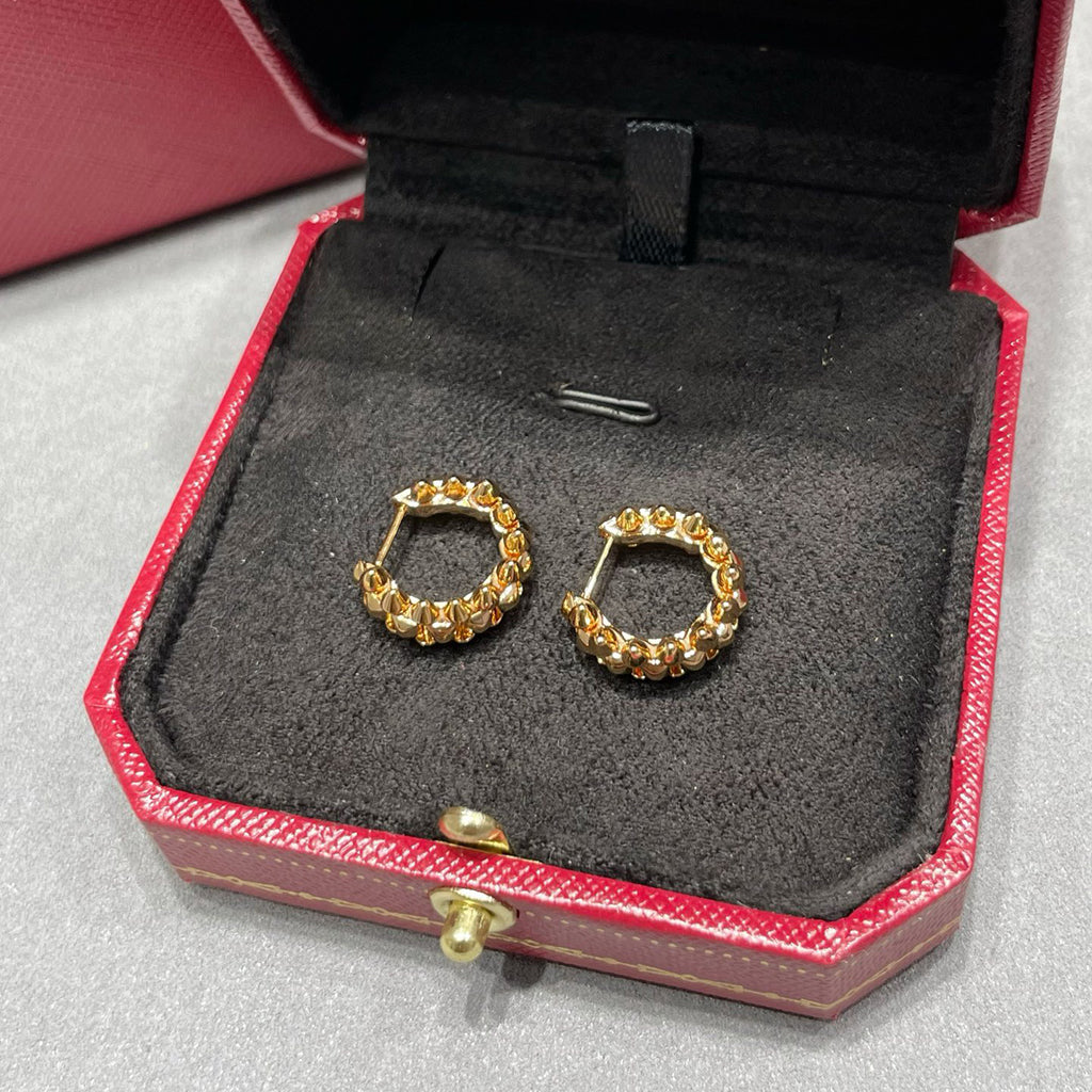 [NOBLE AURA] CLASH MINI HOOP EARRINGS