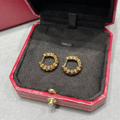 [NOBLE AURA] CLASH MINI HOOP EARRINGS