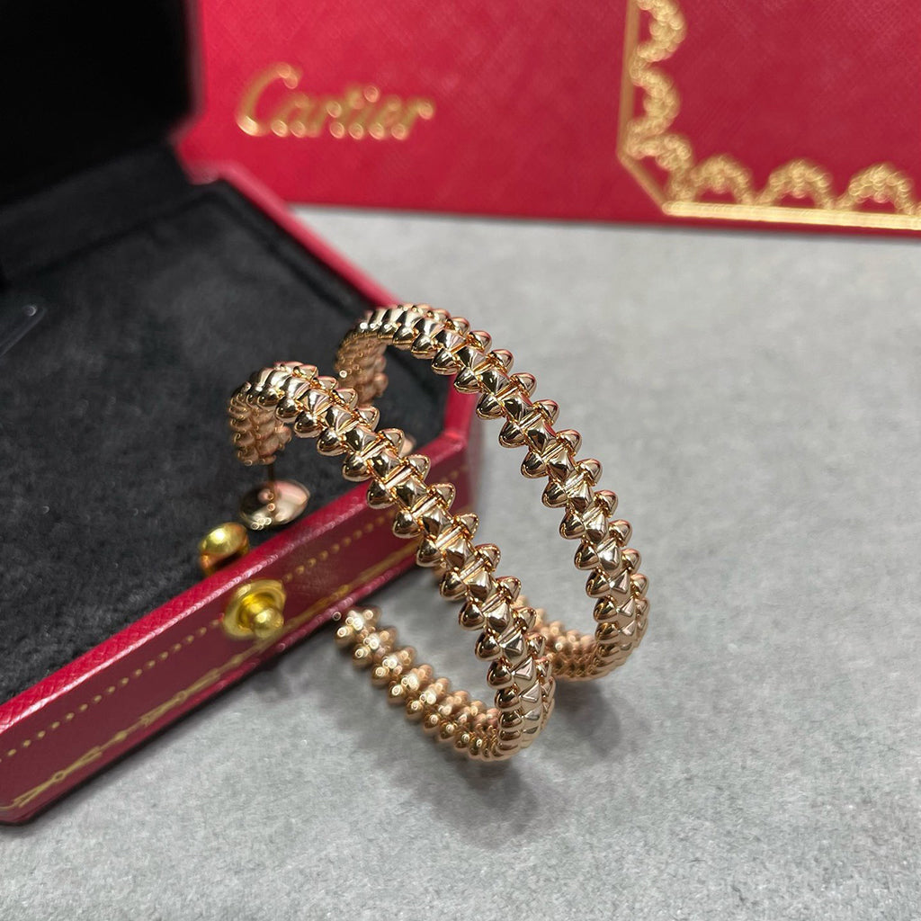 [NOBLE AURA] CLASH HOOP LARGE EARRINGS