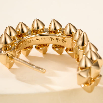 [NOBLE AURA] CLASH MINI HOOP EARRINGS