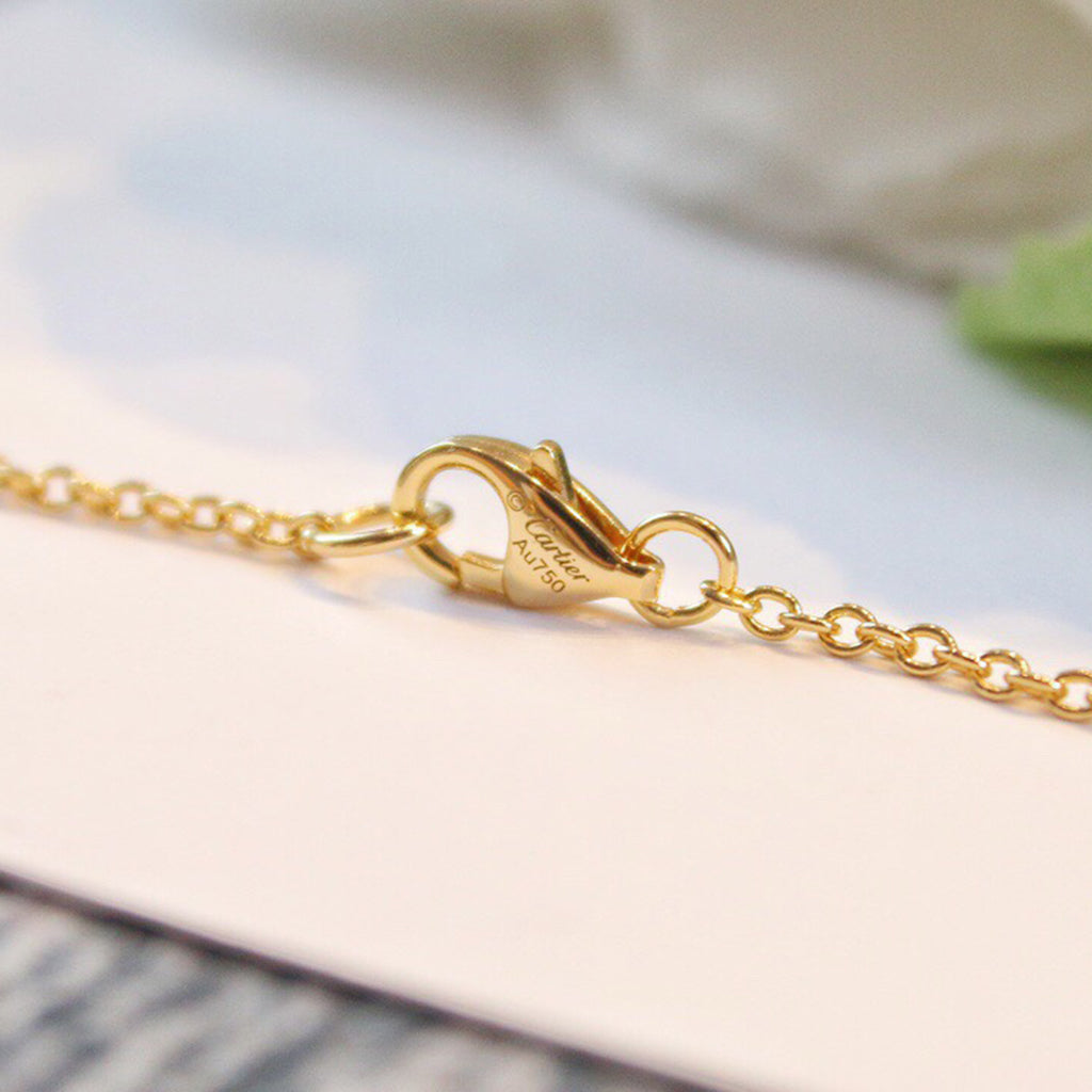 [NOBLE AURA] LOVE DOUBLE RING NECKLACE