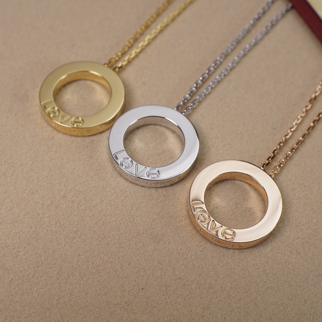 [NOBLE AURA] LOVE NECKLACE 16MM