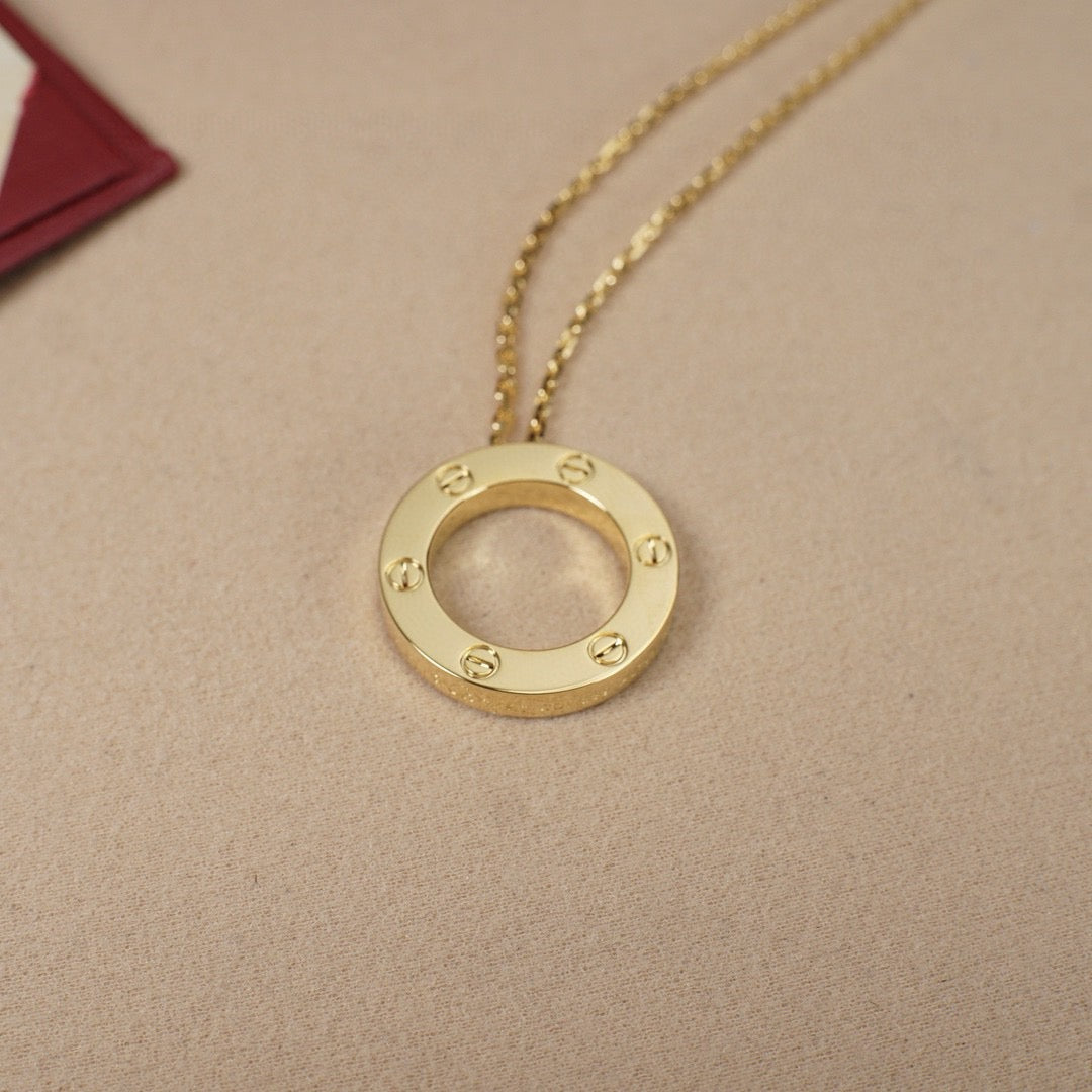 [NOBLE AURA] LOVE NECKLACE 16MM
