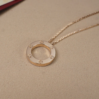 [NOBLE AURA] LOVE NECKLACE 16MM