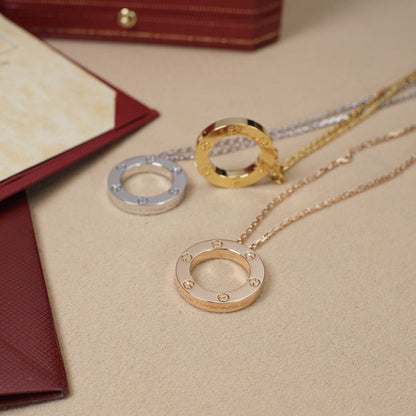 [NOBLE AURA] LOVE NECKLACE 16MM