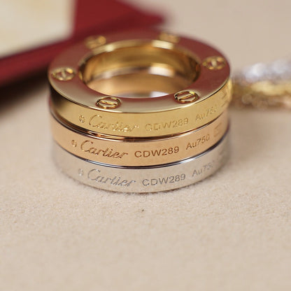 [NOBLE AURA] LOVE NECKLACE 16MM