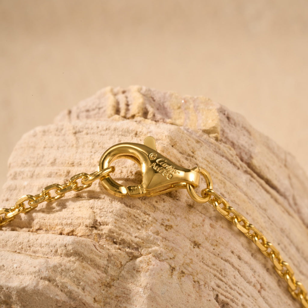 [NOBLE AURA]JUSTE NECKLACE HALF DIAMOND