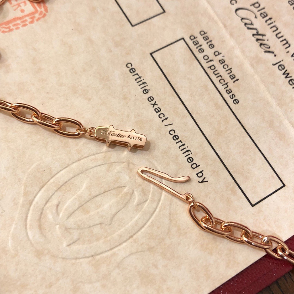 [NOBLE AURA] JUSTE NECKLACE FULL DIAMONDS