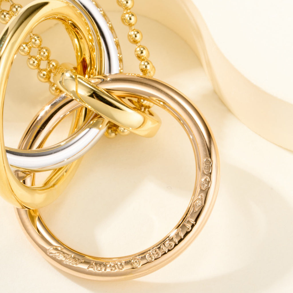 [NOBLE AURA] TRINITY LARGE NECKLACE