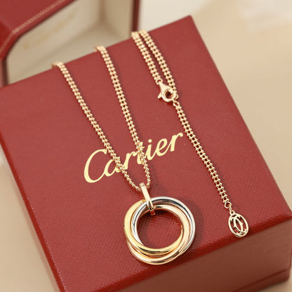 [NOBLE AURA] TRINITY LARGE NECKLACE
