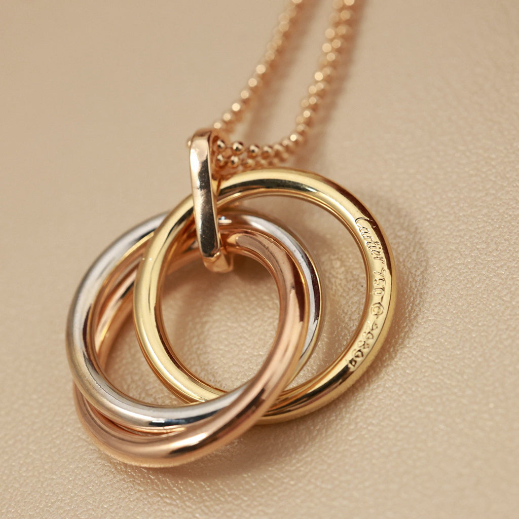 [NOBLE AURA] TRINITY LARGE NECKLACE