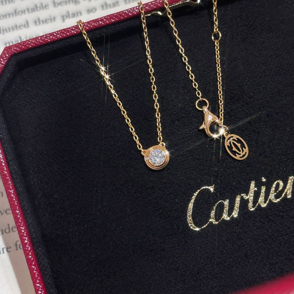 [NOBLE AURA] DAMOUR DIAMOND NECKLACE