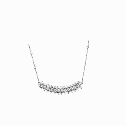[NOBLE AURA] CLASH  SMALL FULL DIAMOND NECKLACE