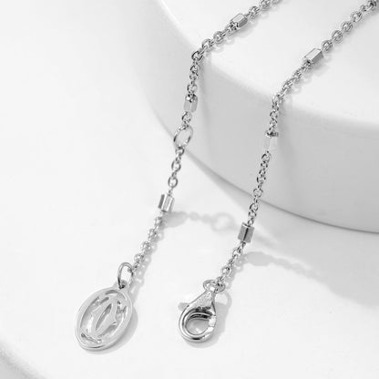 [NOBLE AURA] CLASH  MEDIUM DIAMOND NECKLACE