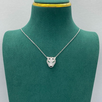[NOBLE AURA] PANTHERE FULL DIAMOND NECKLACE