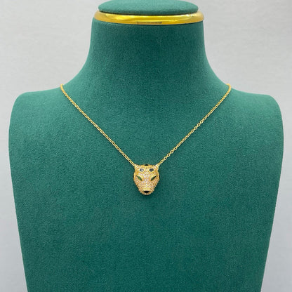 [NOBLE AURA] PANTHERE FULL DIAMOND NECKLACE