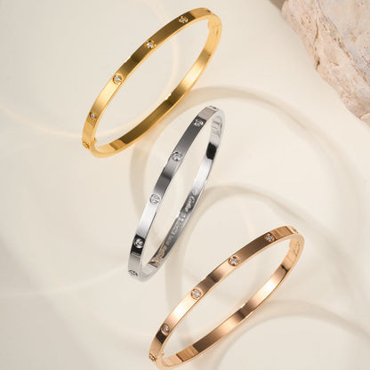 [NOBLE AURA]LOVE BRACELET 3.65MM 10 DIAMONDS