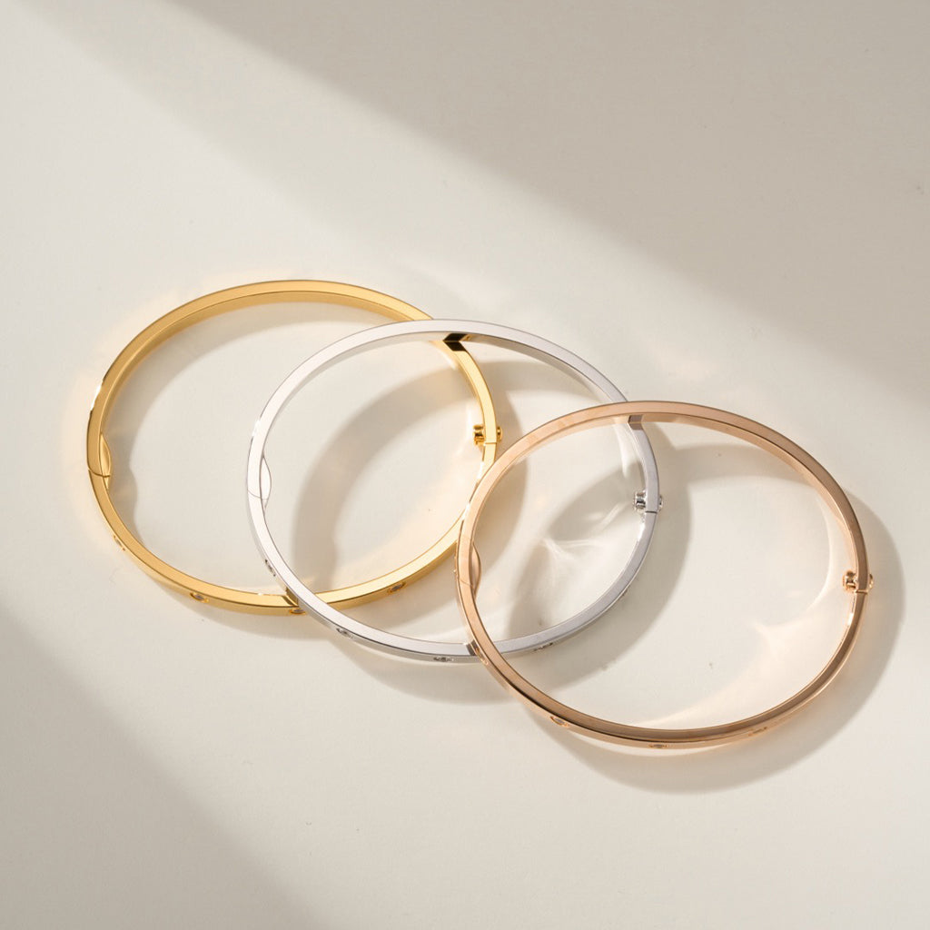 [NOBLE AURA]LOVE BRACELET 3.65MM 10 DIAMONDS