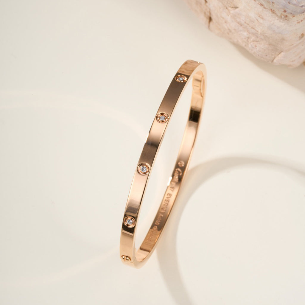 [NOBLE AURA]LOVE BRACELET 3.65MM 10 DIAMONDS