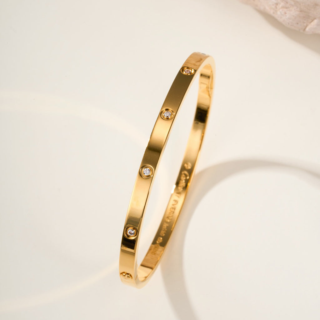 [NOBLE AURA]LOVE BRACELET 3.65MM 10 DIAMONDS